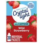  4 Pack  Crystal Light Drink Mix With Caffeine  30 Packets  3 3 Oz