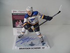 Brayden Schenn Signed St Louis Blues Imports Dragon Mcfarlane Figurine Jsa Coa