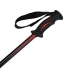 5th Element Shadow Ski Poles  Black red  120cm My26