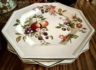 Vtg  retired  Johnson Brothers Fresh Fruit Collection Set Of 3 Dinner Plates 