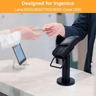 Criziston Pos Terminal Stand For Ingenico Lane 3000 3600 7000 8000  Black