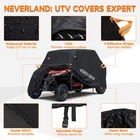 Waterproof Side X Side Utility Vehicle Storage Cover For Kawasaki Teryx4 750 800
