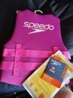 Speedo Junior Pfd Life Jacket Vest - Neon Violet Kaluna Floral