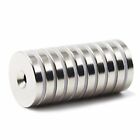 10 50 Strong Countersunk Ring Magnets 3 4  X1 9   Hole 5mm Rare Earth Neodymium