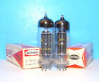 12x4 Nos Raytheon Radio Audio Amplifier Vintage Vacuum Tubes 2 Valve Tested 12x4