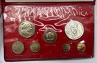 1971 Jamaica Specimen  Set Franklin Mint 7 Coin Original Box W coa