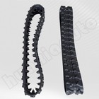 Two Tracks 180 72 37mm Size For China Mini Excavator 2 Pcs Tracks
