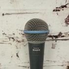 Shure Beta 58a Dynamic Microphone W  Carrying Bag   Clip
