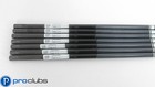 New 7pc Mitsubishi Tensei Av Silver 70 Stiff Flex Graphite Iron Shafts  370