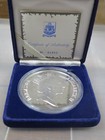 1987 Bermuda Sea Venture Wreck Proof  5 Oz  999 Silver In Case Coa - 5 Oz Silver