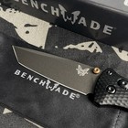 Benchmade 537gy-03 Bailout Crater Black Cpm-m4 Aluminum Folding Knife