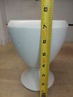 Vintage Floraline Pottery No  433 White Vase