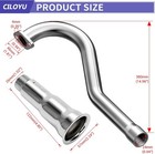 3 Stage Exhaust Header Pipe Muffler Kit For Predator 79cc 3hp 98cc Ct100u Engine