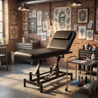 Heavy Duty Black Electrical Massage Table Facial Bed Tattoo Beauty Spa W remote