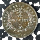 1884-h British North Borneo 1 Cent Lot f0183