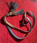 Original Japanese Ww2 Imperial Army Sword Tassel - Blue brown - Nice 