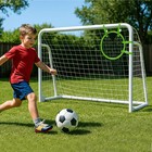 6x4 8x6 10x6 5 12x6 16x7ft Soccer Goals For Backyard  Foldable Steel Soccer Goal