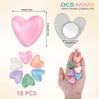 18pcs Fridge Magnets  Strong Refrigerator Magnets  Small Cute Heart-shaped Fridg