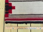 Very Early Antique Navajo Saddle Blanket 31   X 31    Rug Vintage
