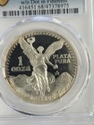 Mexico 1989 1 Oz Silver Proof Libertad Without Dot Ngs Pf68 Dcam             