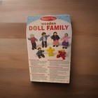 New Vintage Melissa And Doug 7 8 Piece Wooden Family Doll Set - Sealed