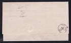 Germany Hamburg 1875 Single 20 Pfennige On Folded Cover To Malaga Spain