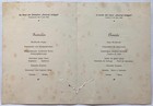 Original Vintage Menu Hamburg-amerika - Ship - General Artigas - 9th July - 1932