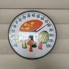 Vtg Mcm Original Jumbo Mushroom Dial Thermometer Ohio Company Made In Usa 12 