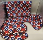 Gucci Small Travel Set - Inflatable Neck Pillow  Eye Mask   Travel Bag Authentic