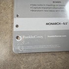 Franklin Covey Monarch Size 8 5 X 11 Original Lined Pages  50 Sheets - New