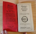 1927 Fleming Bros Vest Pocket Veterinary Adviser Chicago Horse Cattle Booklet 
