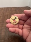 1930s Mickey Mouse Cote   s Master Loaf Bread Pinback Walt Disney Enterprises