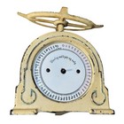 Vintage Swedish Kitchen Scale   No  8 Hand Crank Grinder Cream Cast Iron Set