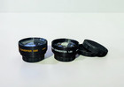 Vidpro Video Camera Lenses Telephoto 1 5x  wide Angle 0 6x Converters Japan