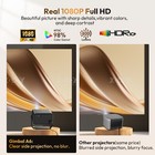 18000 Lumens 4k 1080p Projector 5g Wifi Bluetooth Mini Led Home Theater Cinema