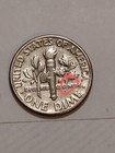1989 D Roosevelt Dime With Errors On Obverse And Reverse