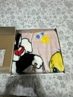 New In Box  2000 Baby Looney Tunes Sylvester Tweety  Plush Blanket 42 X 30 Pink