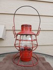 Baltimore   Ohio Capital Dome Adlake Reliable Railroad Lantern - Cast Logo Globe