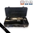 Yamaha Trumpet Ytr200ad Gold Brass Wind Instrument Hard Case