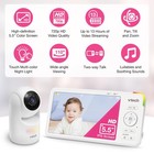 Vtech 5 5 Ips Screen 720p Video Baby Monitor With Camera And Audio 