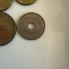 Mix 8 Pc Lot Of Vintage Transit Token Fare Trolley Bus Bridge