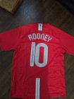 Nike Manchester United Soccer Jersey Wayne Rooney Signed Original Beckett Coa