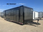 2026 Haulmark 8 5x28 Electric Awning  Electric Jack   Ac  Car   Racing Trailer