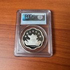 1999 China Rabbit 10 Yuan Silver Coin Pcgs Pr69dcam Scalloped Lunar Series