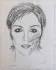 5 Working Copy Concept Sketches Of Sharon Stone From   catwoman    2004   a 