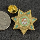 San Diego State University Shop With A Cop Santa Badge Ucsd Pin Pinback  52292