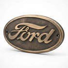 Ford 1903 Solid Brass Embossed Plaque