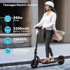 2025 Adult  Electric Scooter 5 2ah Long Range Foldable E Scooter Urban Commuter