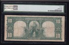 Us 1901  10 Bison Legal Tender Speelman white Fr 122 Pmg 20 Vf  718 