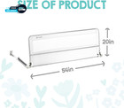 Safety 54    Extra Long Hideaway Bed Rail Guard For Toddlers Toddler Bed Rail